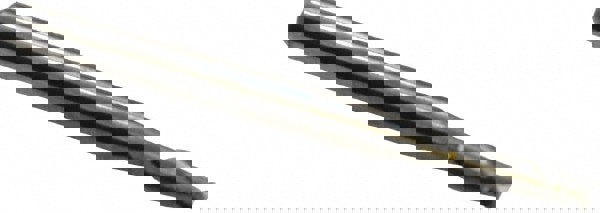 Square End Mill: 0.1'' Dia, 19/64'' LOC, 1/8'' Shank Dia, 1-1/2'' OAL, 2 Flutes, Solid Carbide